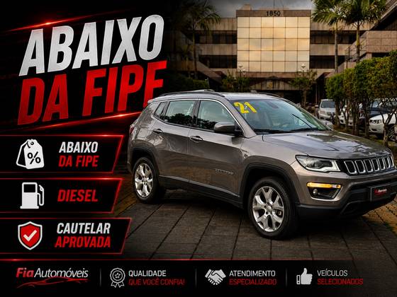 JEEP COMPASS 2.0 16V DIESEL LONGITUDE 4X4 AUTOMÁTICO JEEP COMPASS 2.0 16V DIESEL LONGITUDE 4X4 AUTOMÁTICO